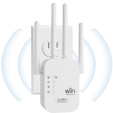 2026 WiFi Extenders Signal Booster for Home Long Range Up to 9800 sq. ft & 40 Devices, WiFi Extender Signal Booster, Internet Booster, Long Range WiFi Extender,Quick Setup-Medium