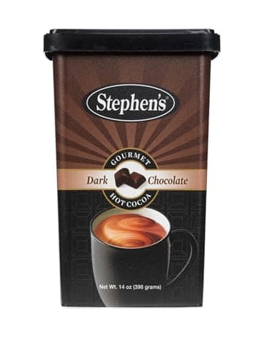 Stephens Gourmet Hot Cocoa, Dark Chocolate (Dark Chocolate, 14 oz (Pack of 2)