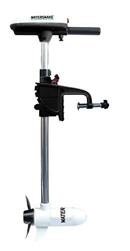 Watersnake T18 ASP - 18 Pound Thrust 12v Electric Saltwater Trolling Motor with Transom Mount