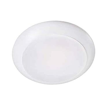 Topaz Lighting 4" LED Surface Mount Disk Light, 12W, Dimmable, White, 4000K