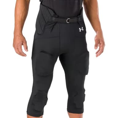 Under Armour Gameday Integrated Football Pants Adult, Adult Football Pants with Pads Black