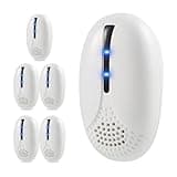 2025 Upgraded Version Ultrasonic Repeller Indoor, Mouse Repellent Plug in, Pest Control, Repellent Roach, Rodent, Mouse, Bugs, Spider, Ant for Home,Kitchen, Office, Warehouse, Hotel 5 Packs