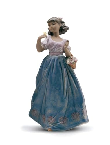 Lladro Retired 01012427 A Morning Walk Gres Figurine