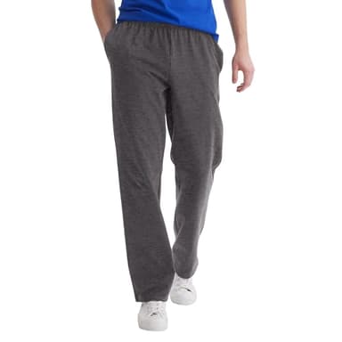 Hanes Men's Jersey Pant, Charcoal Heather, X-Large