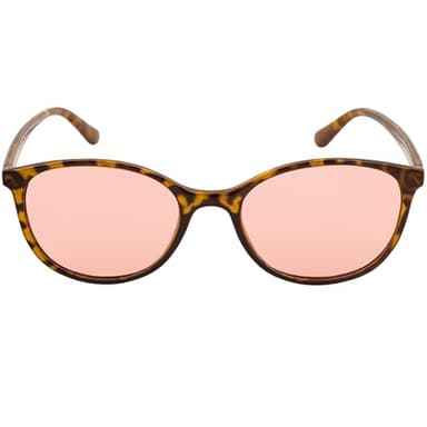 Family Tree Remedies FL-41 Migraine Glasses for Light Sensitivity/Photophobia– Indoor/Outdoor Transitional Lens– Tortoise Frame with Soft Case