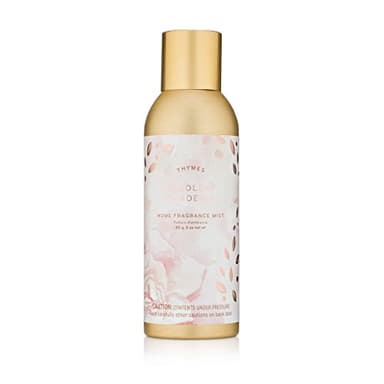 Thymes Home Fragrance Mist – Room Air Fresheners for Home Long Lasting – Air Freshener Spray – Premium Home Fragrance – Floral Notes of Gardenia, Lush Rose, & Fresh Jasmine (Goldleaf Gardenia, 3 oz)