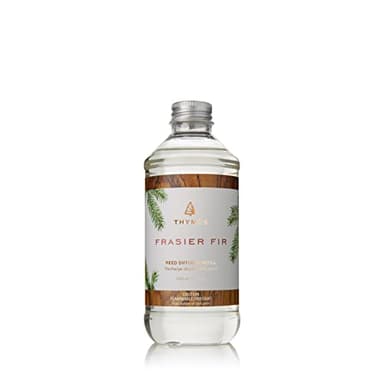 Thymes Reed Diffuser Oil Refill - Diffuser Oils Scents for Home Refill - Use for Reed Stick Room Air Fresheners (Frasier Fir, 7.75 fl oz)