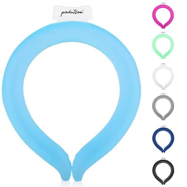 Neck CoolingTube, Reusable Ice Cooler Wearable Body CoolingProducts, Neck Coolers for Hot Weather