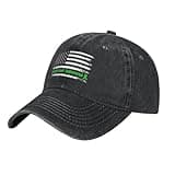 Transplant Survivor USA Flag Baseball Cap Women Men Hat Adjustable Washed Golf Caps Dad Hats Black