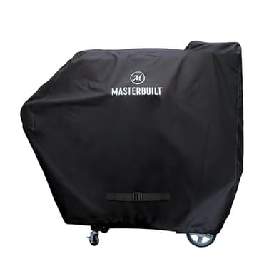 Masterbuilt® Grill Cover for Gravity Series and AutoIgnite Series 545 Smoker Grills Cover in Black, Compatible with Gravity Series 560, 600, 800, 900 and AutoIgnite Series, Model MB20080220