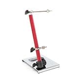 FEEDBACK SPORTS | Pro Truing Stand with Thru Axle Adapter | Compact and Portable Lightweight Aluminum | Integrates With Repair Stand | Precision Spring-Loaded Tip Verifies Lateral True