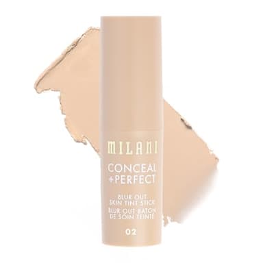 Milani Conceal + Perfect - Skin Tint Stick, Blur Out Tinted Moisturizer Makeup, Shade 02