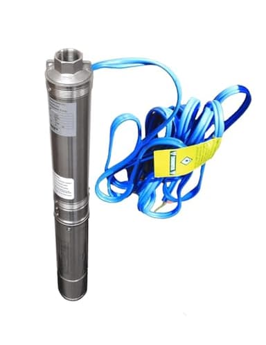 Pump, Deep Well Submersible Pump, 1 Hp, 230V, 33 Gpm, 207 feet, Stainless Steel, Long Life