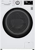LG WM3555HWA 24 Inch Smart All In One Washer/Dryer with 2.3 cu. ft. Capacity, Wi-Fi Enabled, 14 Wash Cycles, 1400 RPM, Ventless, NeveRust Stainless Steel Drum, Quiet Operation, TrueBalance, Sensor Dry in White