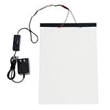 Filmbase PDLC Smart Film Reverse smartfilm Power-Off Transparent Electrified Atomization for Home Office, Hotel Bathroom, etc. Sample Size 165 * 105mm PNLC