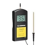 Andmon Versatile Electric Fence Tester, Battery Testing with Large LCD Display, Digital Electric Fence Voltage Tester, Accurate Testing Range 0 to13000V, Portable Design