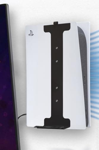 HIDEit Mounts PS5 Wall Mount (Pro & Original) – Heavy-Duty Steel Mount Kit for Protection & Cooling – American Gaming Mount Pioneer Since 2009 – Not for PlayStation 5 Slim