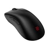BenQ ZOWIE EC2-CW ​Wireless Ergonomic Gaming Mouse for Esports Enhanced Receiver 24-step Scroll Wheel Driverless Matte Black Coating Medium Size