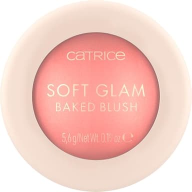 Catrice Soft Glam Baked Blush | Luminous, Lightweight Powder for Buildable Color | Vegan & Cruelty Free (010 | On Cloud Pink)