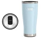 THERMOS ICON SERIES Stainless Steel Cold Tumbler with Slide Lock, 24 Ounce, Glacier