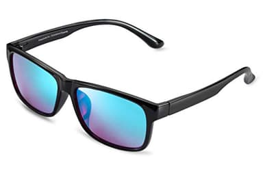 News Famous: Pilestone TP-025 Lens B Color Blind Glasses for Deutan, Protan, Red-Green Color Vision Enhancing, Indoor and Outdoor Use