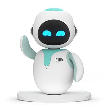 ENERGIZE LAB Eilik – Cute Robot Pets for Kids and Adults, Your Perfect Interactive Companion at Home or Workspace, Unique Gifts for Girls & Boys.
