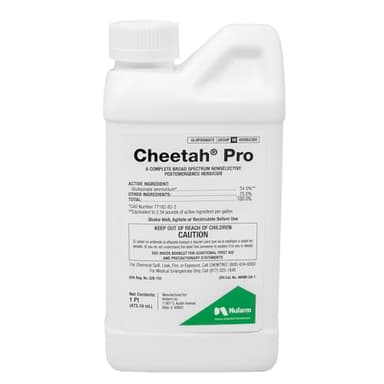 Nufarm Cheetah Pro Glufosinate Broad Spectrum Weed and Grass Killer, 16 fl oz