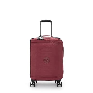 Kipling Women's Spontaneous Small Softside Spinner Wheel Luggage, Integrated TSA Accepted Lock