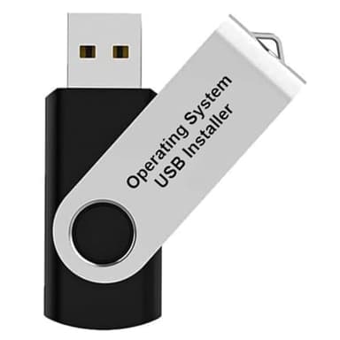 Bootable USB Drive for Windows 11, 10, 7 Both Home and Pro - reinstall, Install, Repair - Plus WinPE Utility Suite with Password Reset, Boot Fix, Data Restore and More