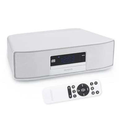 AIWA - Exos Home Speaker, Premium 30W RMS Sound System with CD Player, Bluetooth Connectivity, FM Radio, Optical Digital Input, Dual 1” Tweeters + Dual 2” Bass Units, IR Remote Control