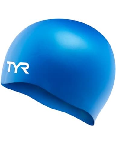 TYR Wrinkle Free Silicone Cap, Blue
