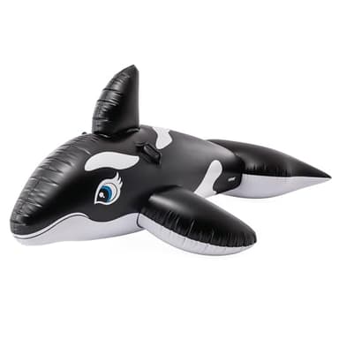 INTEX Whale Inflatable Pool Float: Animal Pool Toy For Kids – 2 Heavy-Duty Handles – 88lb Weight Capacity – 76" x 47" – For Ages 3+