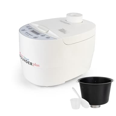 Pliyhong Yam Pounding Machine 3L 700W Electric African Food Cooker to Make Pounded Yam, Plantains, Cocoyams,Cassava FuFu COOK AND POUND