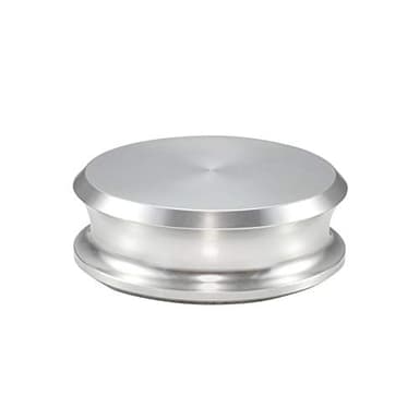 Record Weight Stabilizer by FEMELI,Turntable Weight Clamps-Low Profile to Fits Under Dust Cover of Turntable Vinyl Disc LP Record Player (Silver)