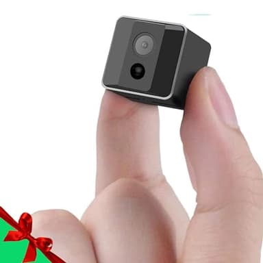 ehomful HD 1080P Portable Small Nanny Cam with Night Vision,Wireless Mini Spy Camera Body Cam Surveillance Cameras for Home Security Indoor/Outdoor Small Security Camera No WiFi Needed