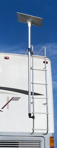 FlagPole Buddy Starlink Gen 3 Compatible Mounting Kit for RV Ladder Mount