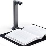 Nmgorkq 13MP Desktop Document Camera: Portable A3 Document Scanner with Auto Flatten & Asymmetric Lighting, USB Document Camera for Teachers Lap/Desktop, OCR & TTS Support, Compatible with Win & MacOS