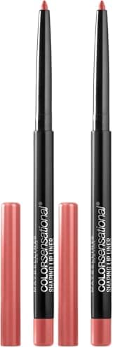 MAYBELLINE Color Sensational Shaping Lip Liner with Self-Sharpening Tip, Magnetic Mauve, Mauve Pink,(Pack of 2)
