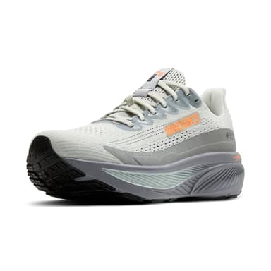 Brooks Men’s Ghost 17 GTX Waterproof Supportive Running & Walking Shoe - Smoke/Primer Grey/Orange - 9 Medium