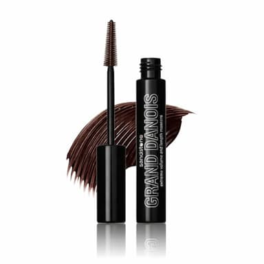 Sandstone Scandinavia Hypoallergenic Mascara for Sensitive Eyes – Brown – Smudge-Proof & Sweat-Resistant – Lengthening & Volumizing – Vegan, Fragrance-Free
