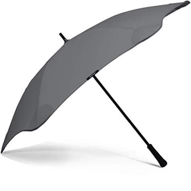 BLUNT Classic Large Windproof Umbrella – 47" Umbrella for Wind and Rain, Durable Canopy Design, Heavy Duty for Everyday Travel, UV Protection - Storm Grey