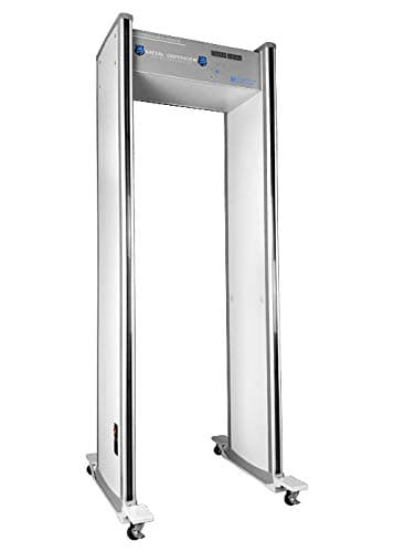 6 Zone Walk-Through Metal Detector,Metal Detector Door Frame,Door Sensor,Detector Sensor,Airport Baggage Scanner Safety,Metro and Train Station Checkpoint Detector