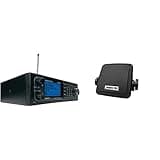 Uniden BCD996P2 Digital Mobile TrunkTracker V Scanner, 25,000 Dynamically Allocated Channels & (BC7) Bearcat 7-Watt External Communications Speaker