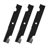 ZZity 3 Pack 038-4826-00 Mower Blades Fit for Ba d Boy ZT Elite 48 Inch Deck Mulching Blades, Blade Set of 3 038-4826-00 Compatible with Zero Turn MZ, Magnum, ZT, CZT, Maverick & Outlaw 48" Deck