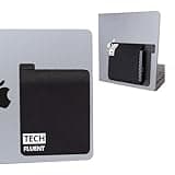 TECH FLUENT - External Hard Drive Holder - Portable HDD & SSD Adhesive Case - Organizer Pouch Wireless Storage for Samsung Sandisk WD Seagate Toshiba ADATA LaCie (Big Size 5.94 x 4.52 x 0.12 in)