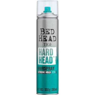 TIGI Bed Head Hard Head Hair Spray – Extra Strong Hold for All Day Style and All Hair Types, 11.7 oz