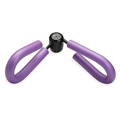 Gaiam Thigh Toner - Versatile Workout Equipment Exerciser for Toning Hips, Thighs, and Glutes - Durable, Lightweight, and Portable with Padded Handles