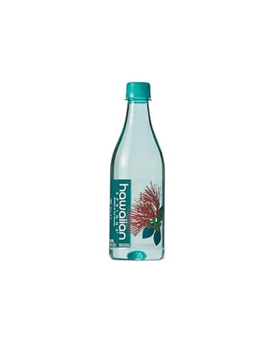 Hawaiian Springs- Natural Artesian Bottled Water | Volcanic Enhanced Alkaline Electrolytes | Sourced On Big Island, Hawaii | 500mL (Pack of 24)
