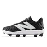 New Balance Men's FuelCell 4040 V7 Molded Baseball Shoe, Black/Optic White, 11.5