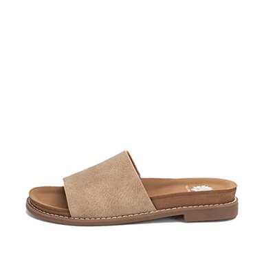 Yellow Box Kalo Slide Sandal Taupe 8.5 M